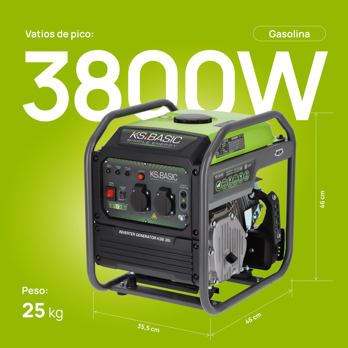 Generador inverter KSB 36i 