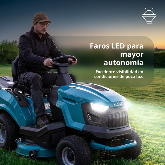 Tractor cortacésped de gasolina KS 98TMG-H