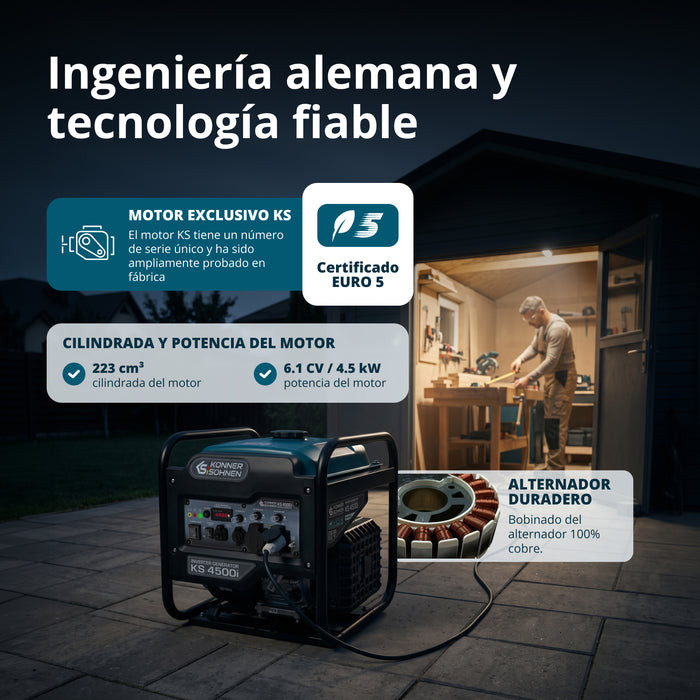 Generador inverter KS 4500i
