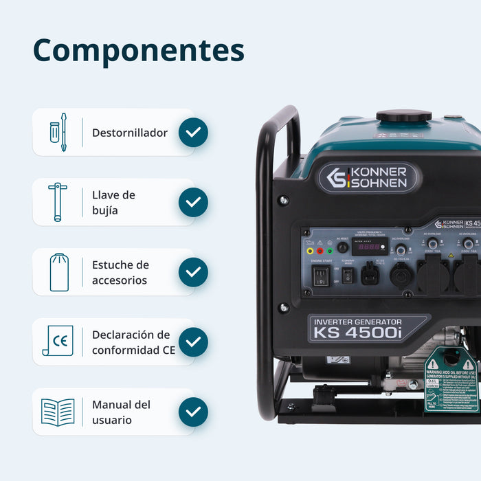 Generador inverter KS 4500i