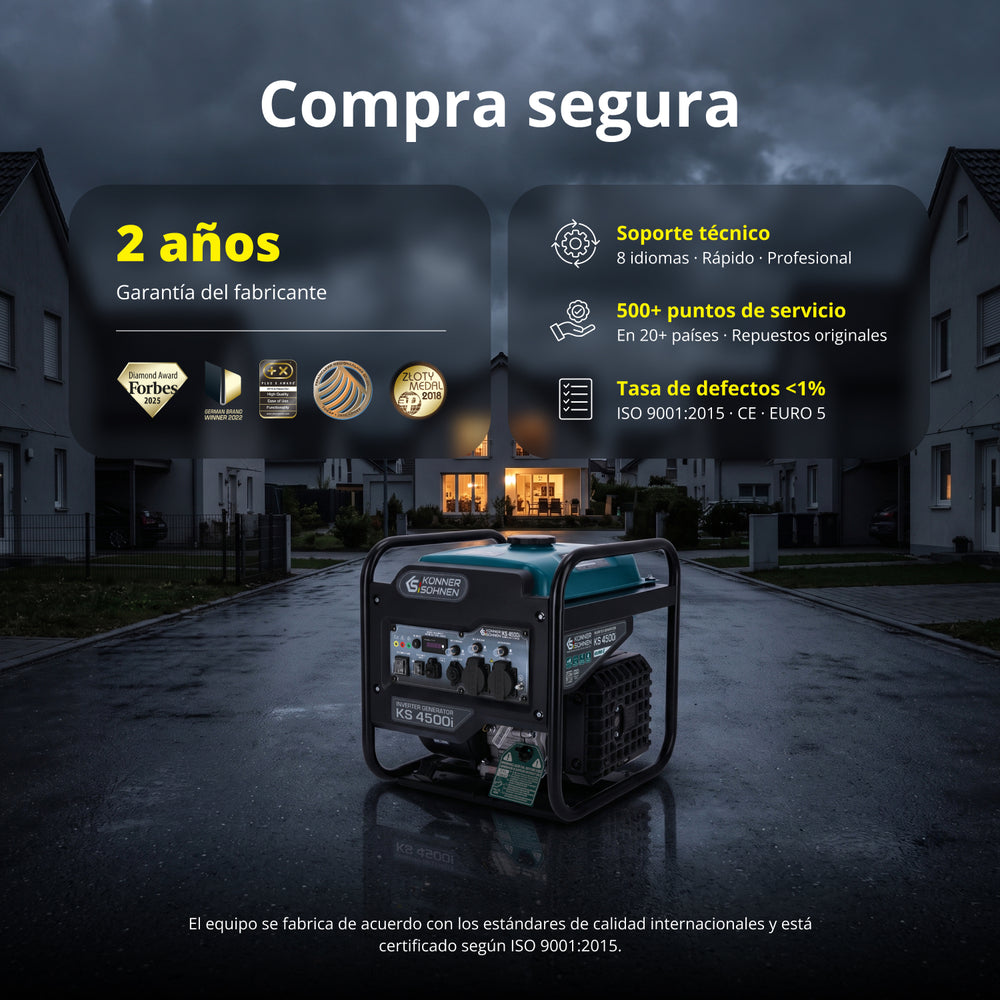 Generador inverter KS 4500i