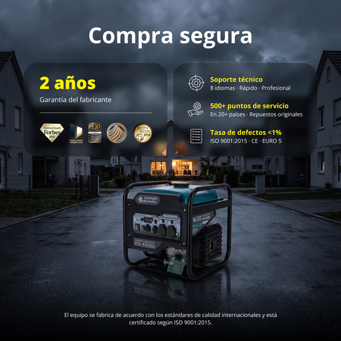Generador inverter KS 4500i