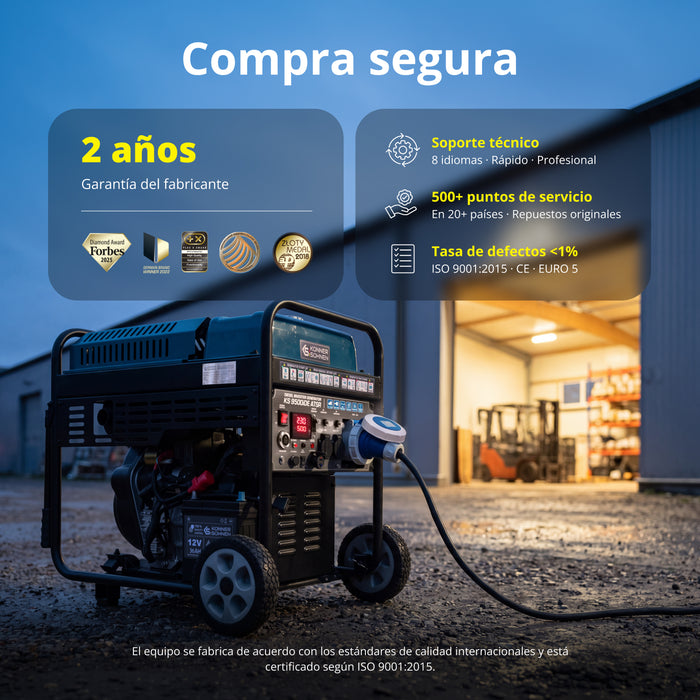 Generador diesel inverter KS 9500iDЕ ATSR