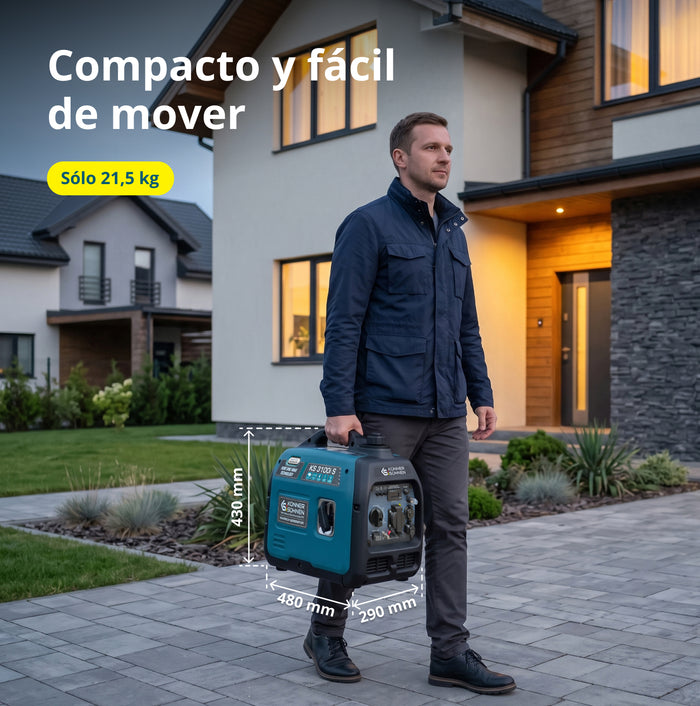 Generador inverter Könner & Söhnen KS 3100i S