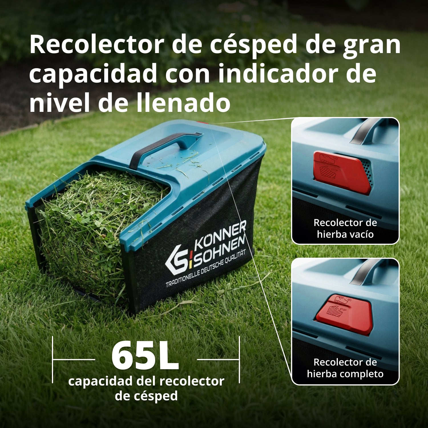 Cortacésped de gasolina KS 56LMG-SP