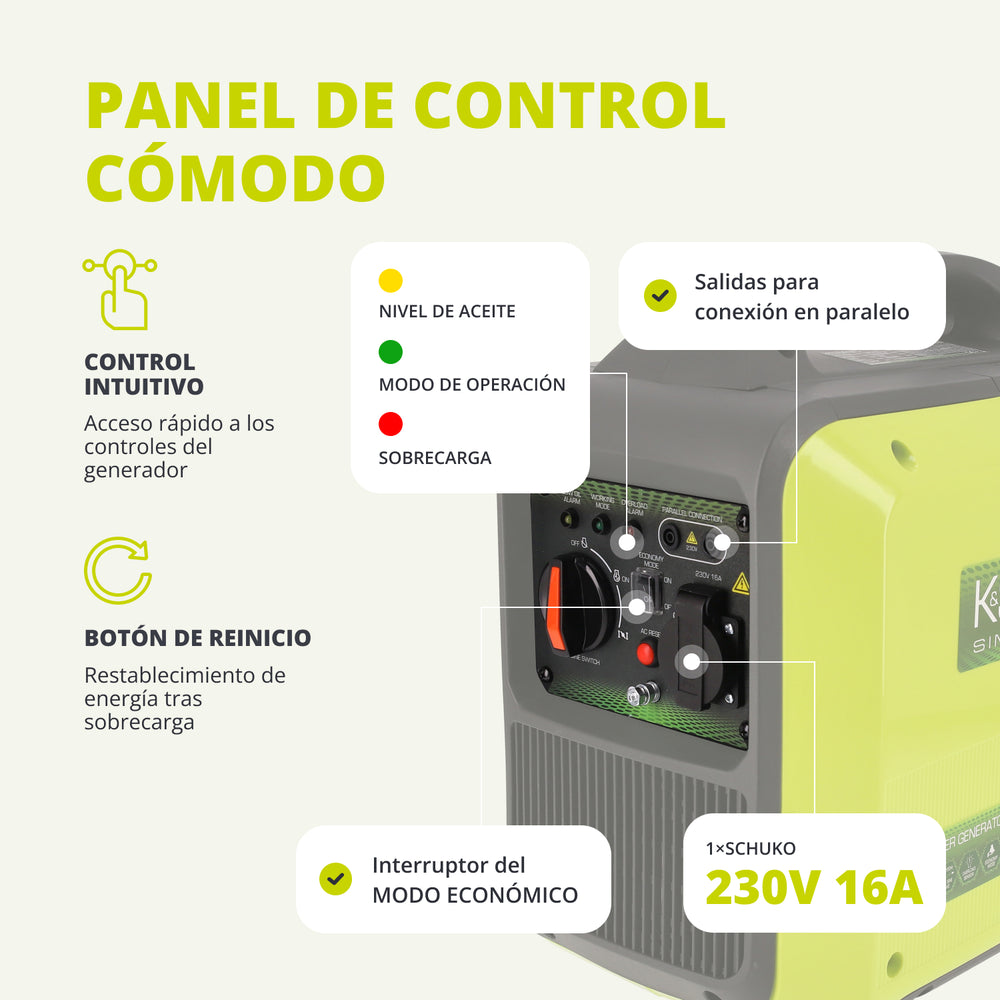 Generador Inverter KSB 18i S