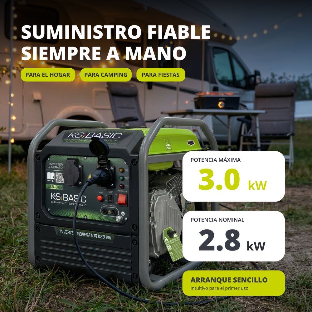 Generador inverter KSB 28i
