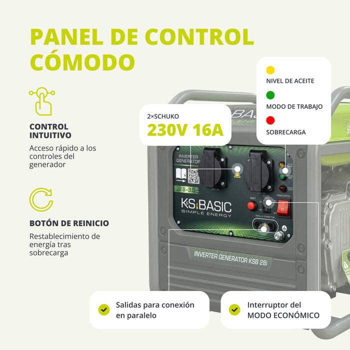 Generador inverter KSB 28i