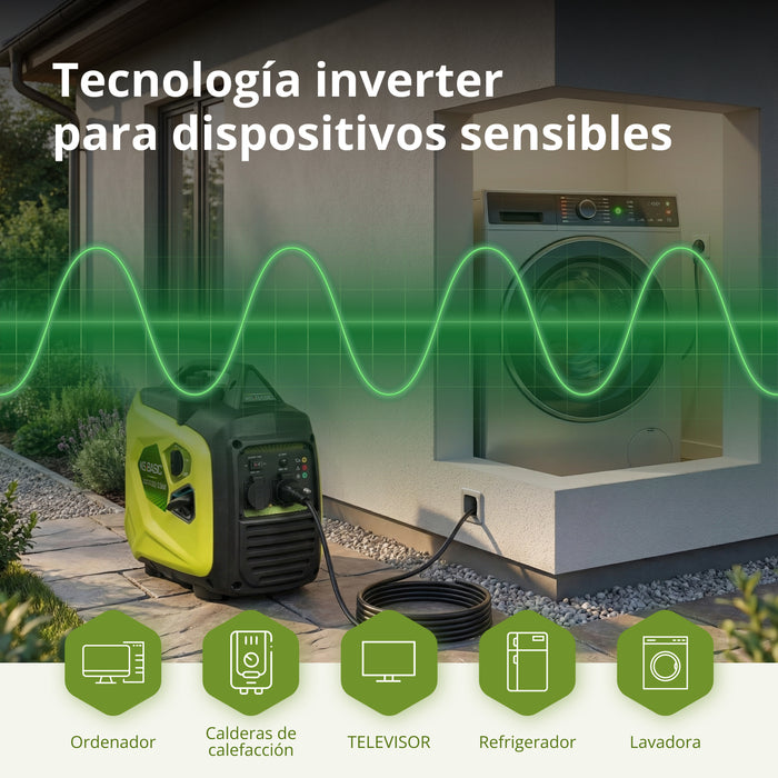 Generador de gasolina inverter KSB 33i S