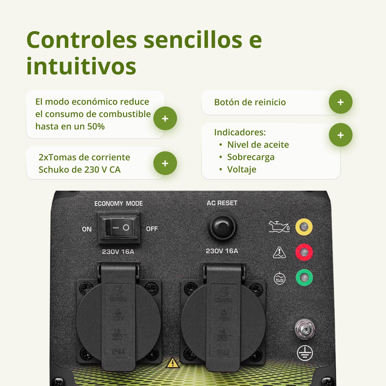 Generador de gasolina inverter KSB 33i S