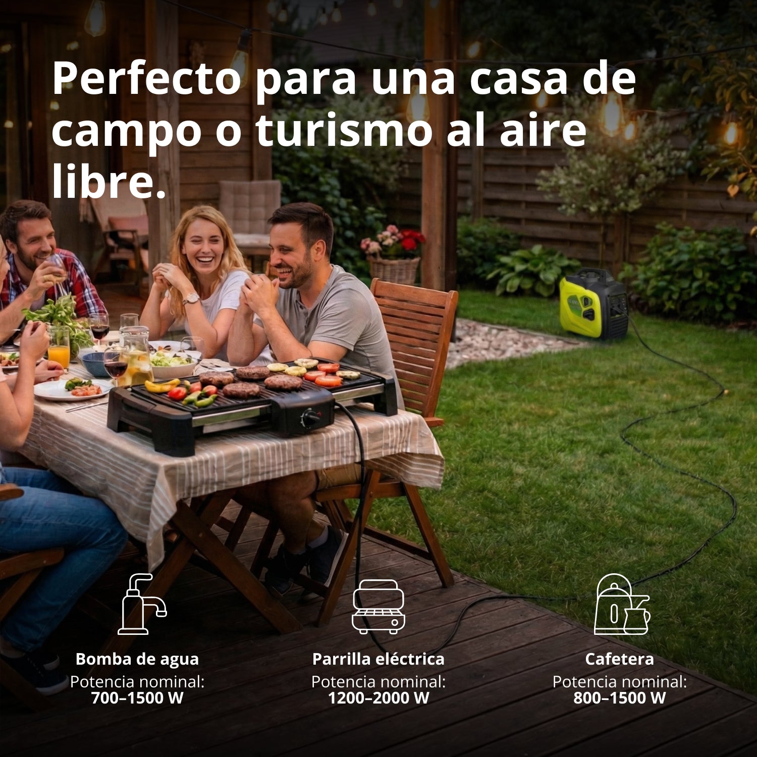 Generador de gasolina inverter KSB 33i S