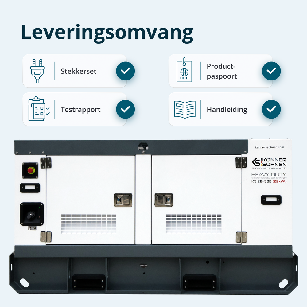 Kolmivaiheinen dieselvoimala KS 22-3BE