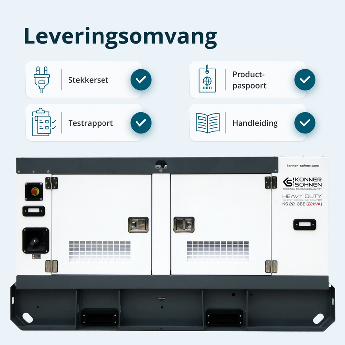 Kolmivaiheinen dieselvoimala KS 22-3BE
