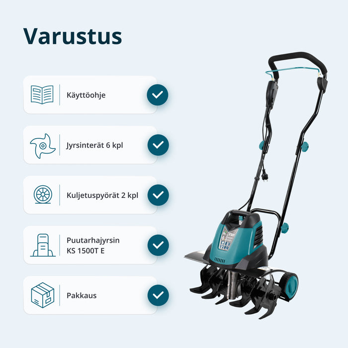 Sähköinen jyrsin KS 1500T E