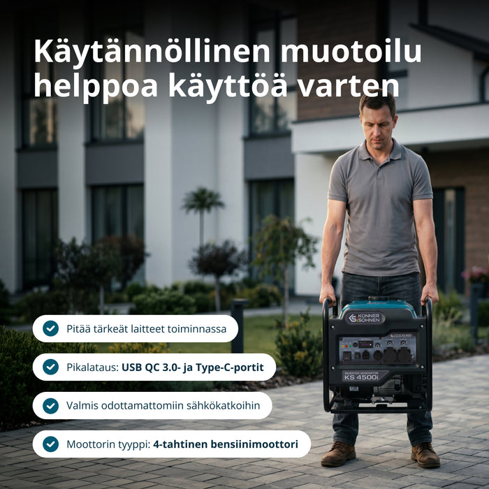 Invertteriaggregaatti KS 4500i