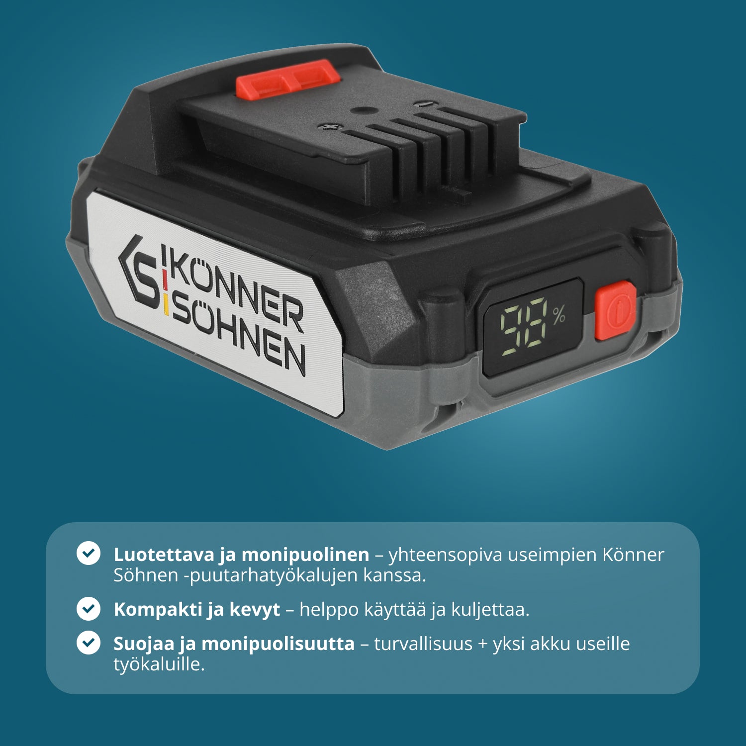 20V litiumakku KS 20V2-1