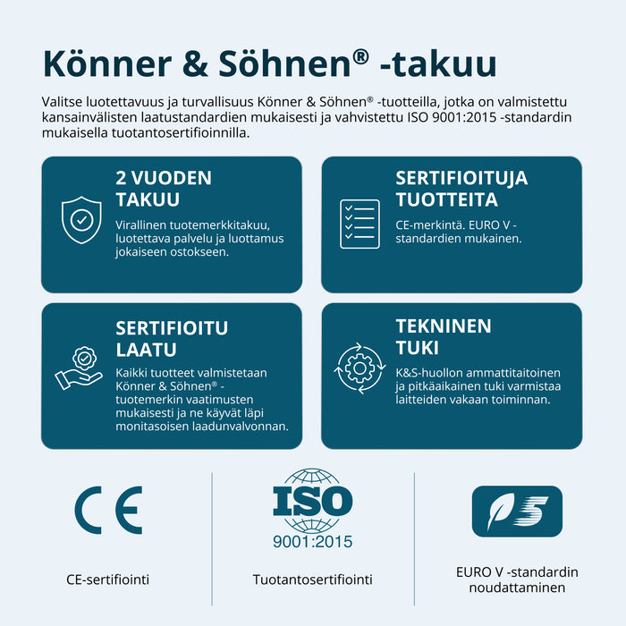 Invertterigeneraattori KS 3100i S