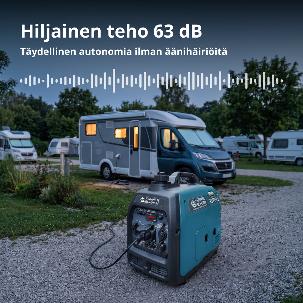 Invertterigeneraattori KS 3100i S