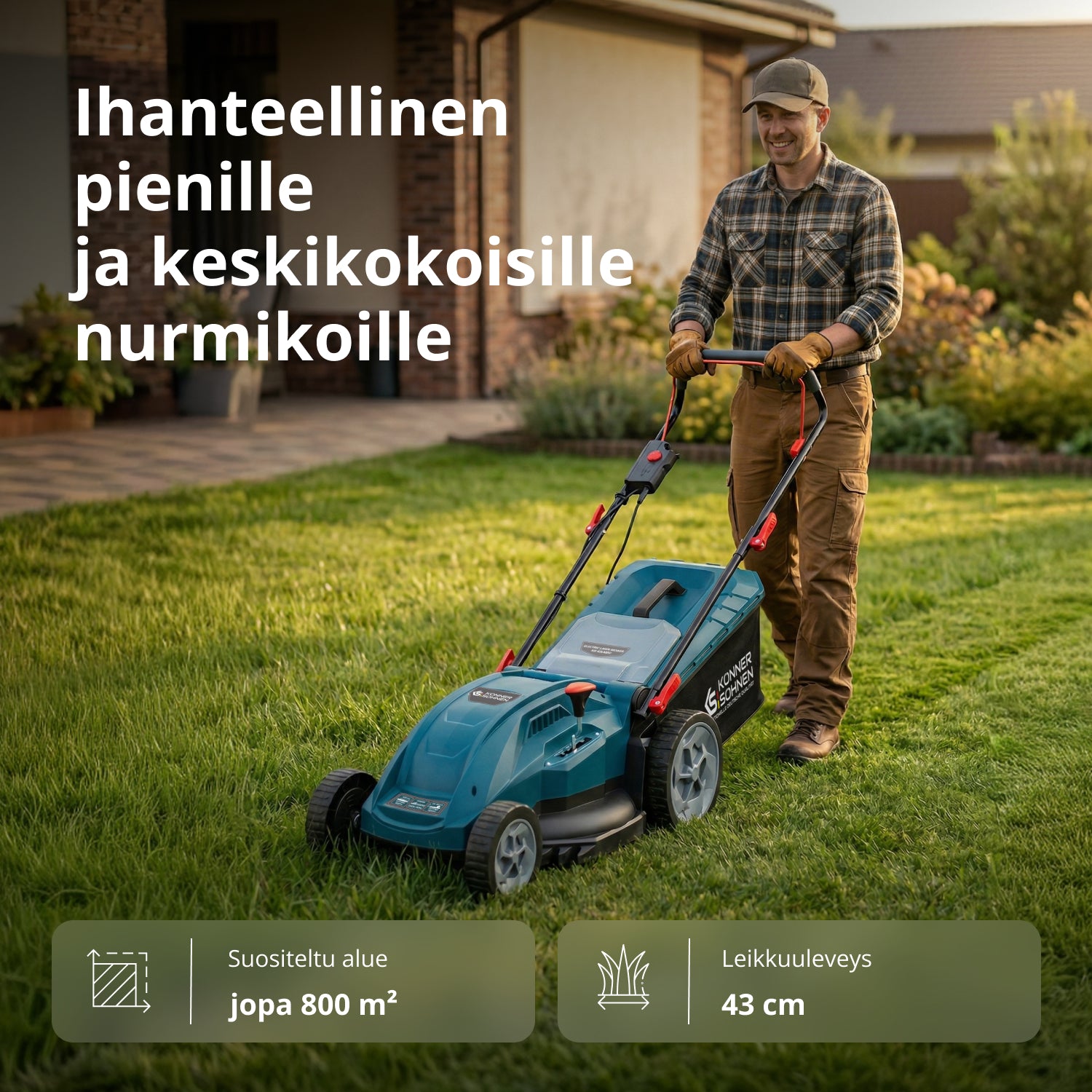 Sähköruohonleikkuri KS 43LM20