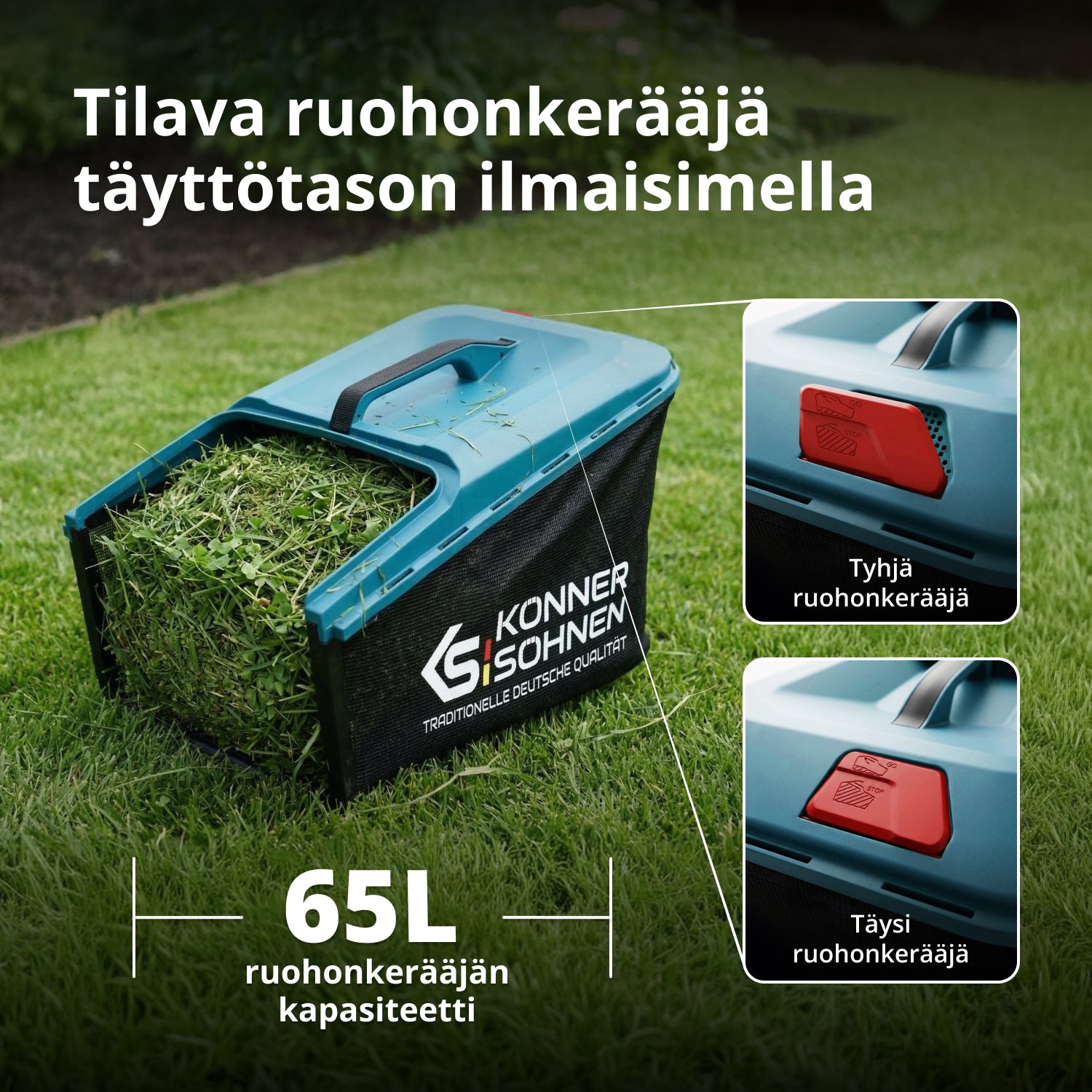 Bensiinikäyttöinen ruohonleikkuri KS 46LMG-SP