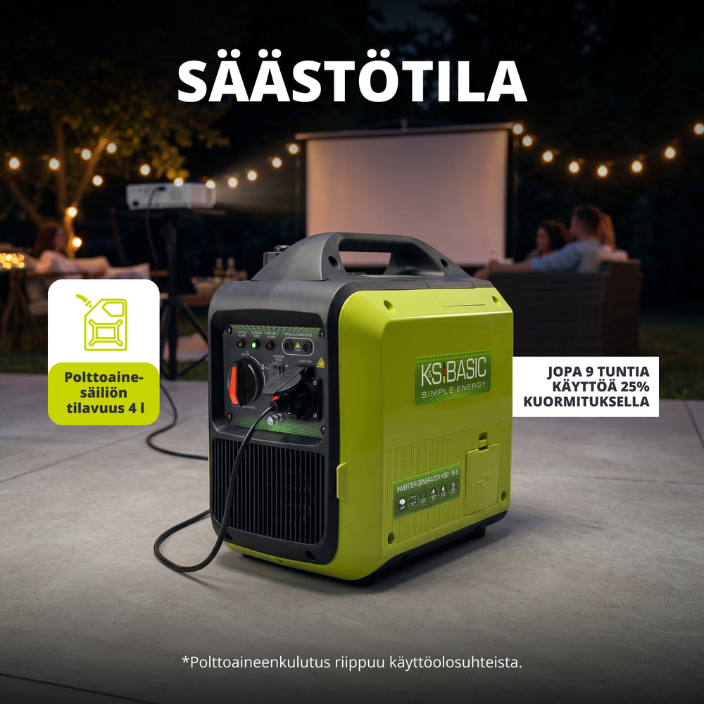 Invertterigeneraattori KSB 18i S
