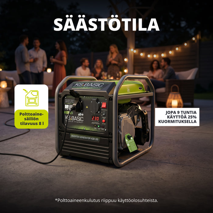 Invertterigeneraattori KSB 30i