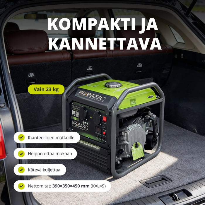 Invertterigeneraattori KSB 30i