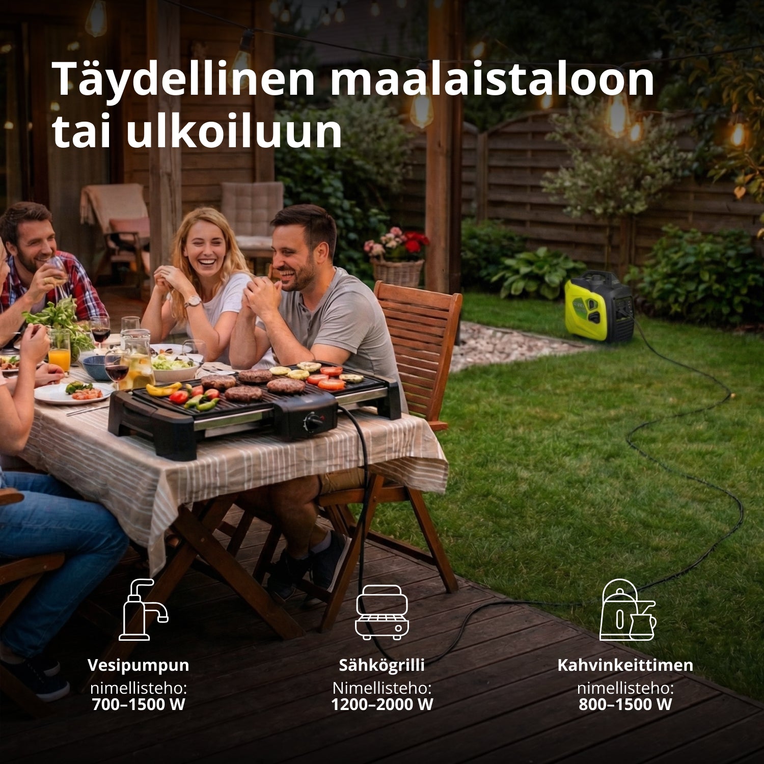 Invertteri Generaattori KSB 33i S