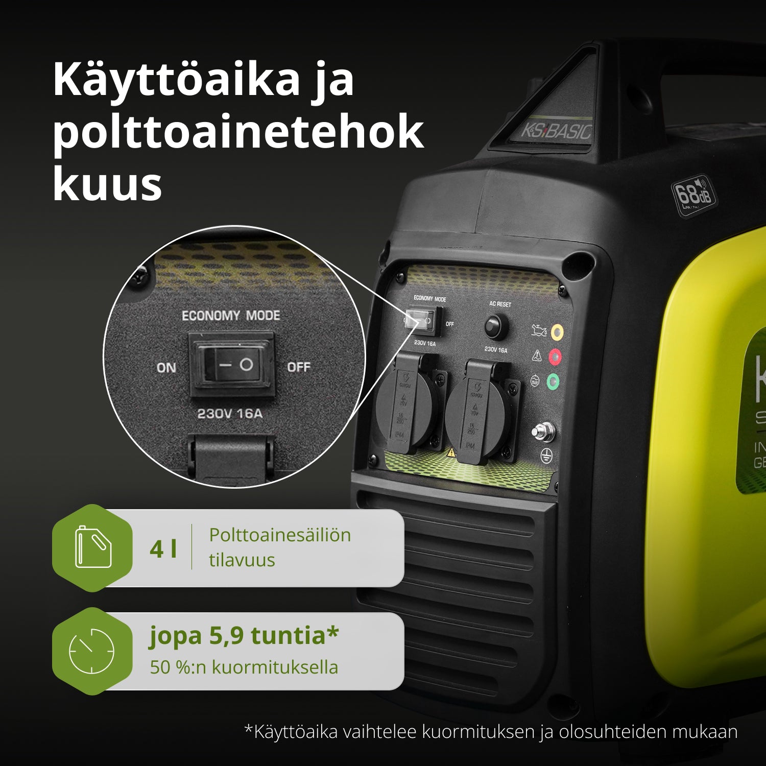 Invertteri Generaattori KSB 33i S