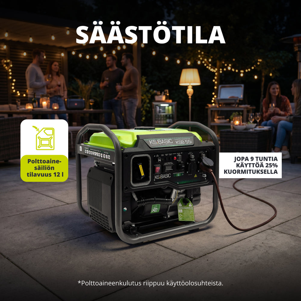 Invertterigeneraattori KSB 55i