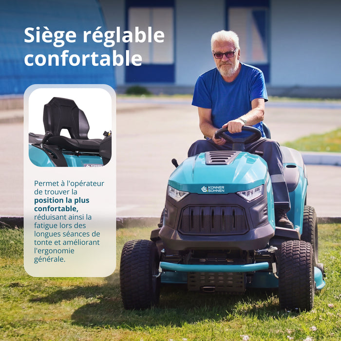 Tracteur tondeuse à gazon à essence KS 98TMG-H