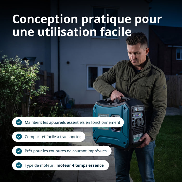 Groupe électrogène inverter KS 3000i S