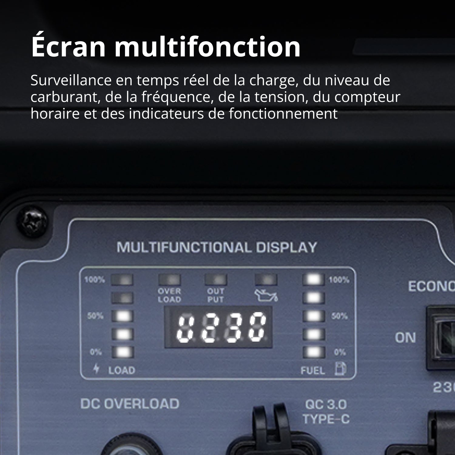 Groupe électrogène-onduleur dans la boîte anti-bruit KS 6000iE S