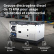 Groupe électrogène Diesel KS 16-1E (Reconditionné Bon état) thumbnail