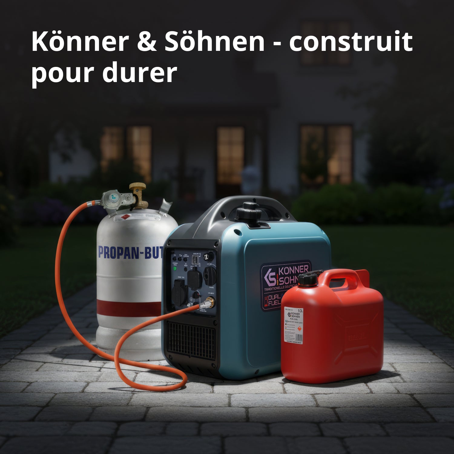 Groupe électrogène Inverter (gaz/essence) KS 1900iG S 