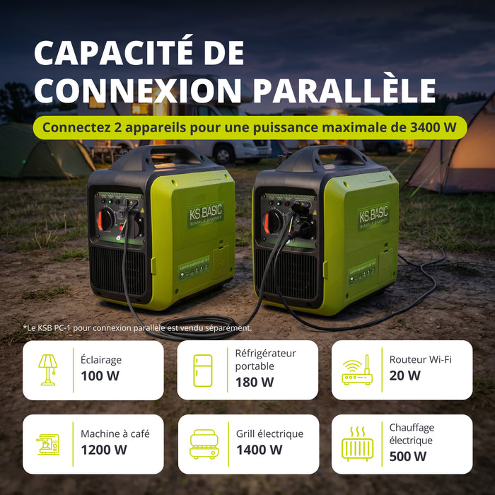 Groupe électrogène inverter KSB 18i S