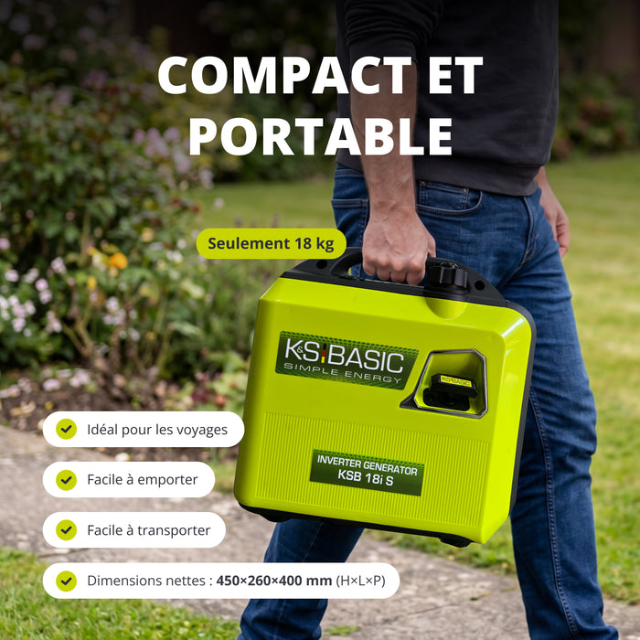 Groupe électrogène inverter KSB 18i S