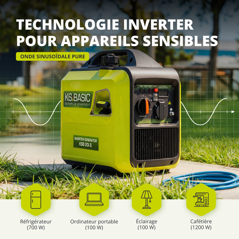 Groupe électrogène inverter KSB 20i S