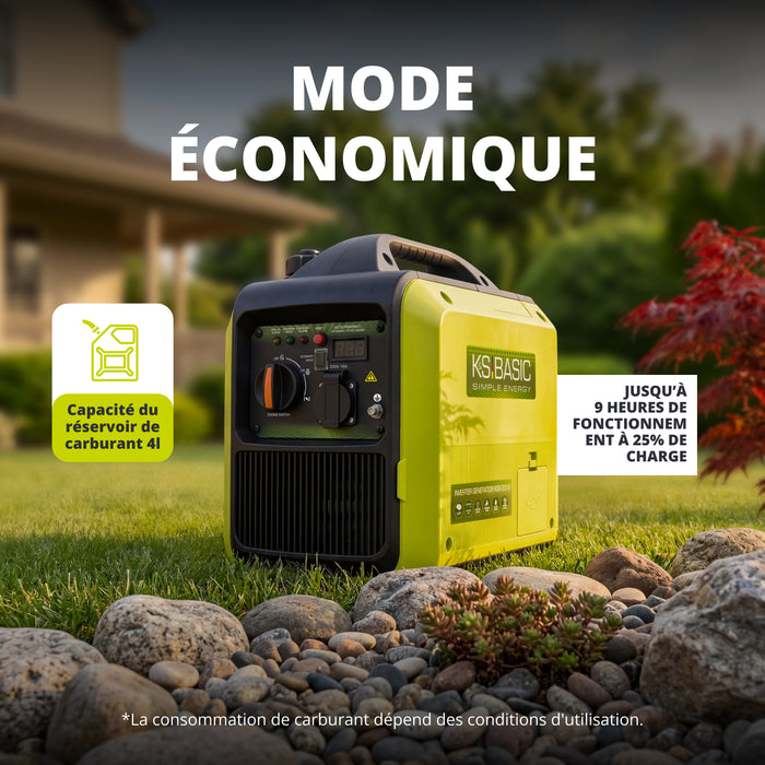 Groupe électrogène inverter KSB 20i S