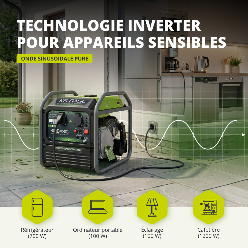 Groupe électrogène à inverter KSB 28i