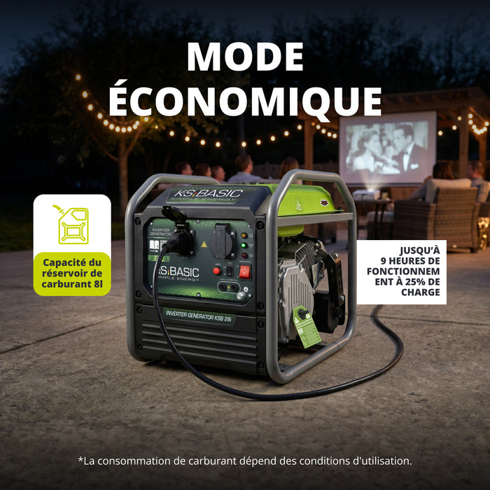 Groupe électrogène à inverter KSB 28i