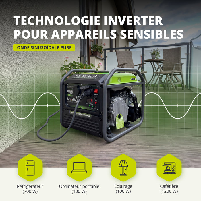 Groupe électrogène inverter KSB 30i