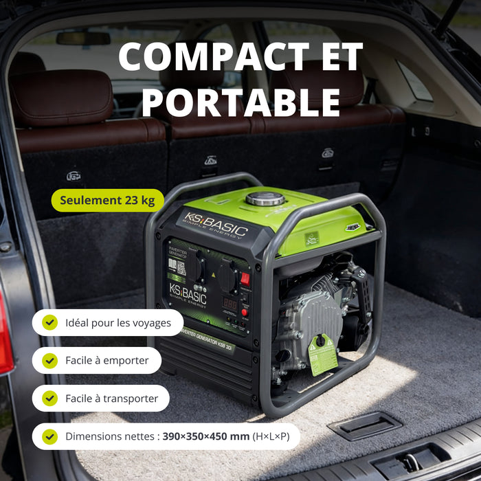 Groupe électrogène inverter KSB 30i