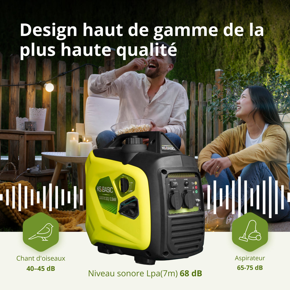 Groupe électrogène à essence inverter  KSB 33i S