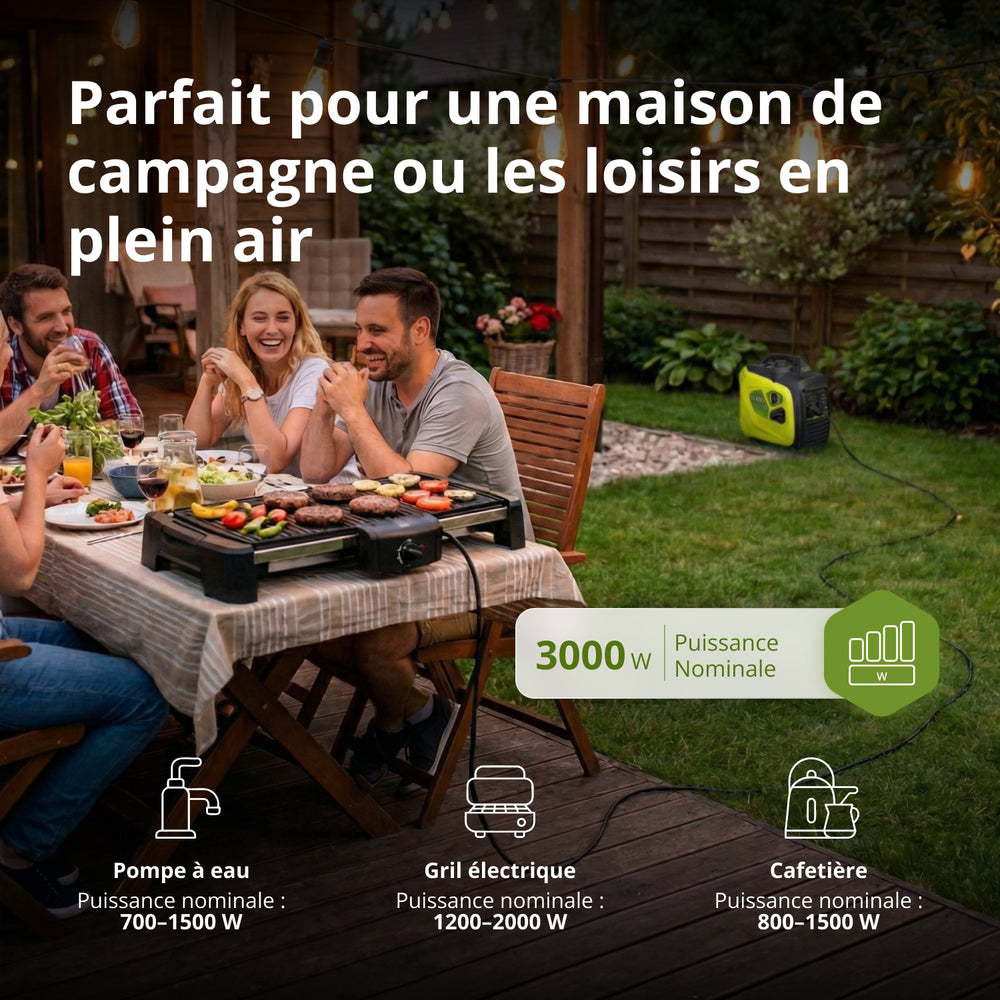 Groupe électrogène à essence inverter  KSB 33i S