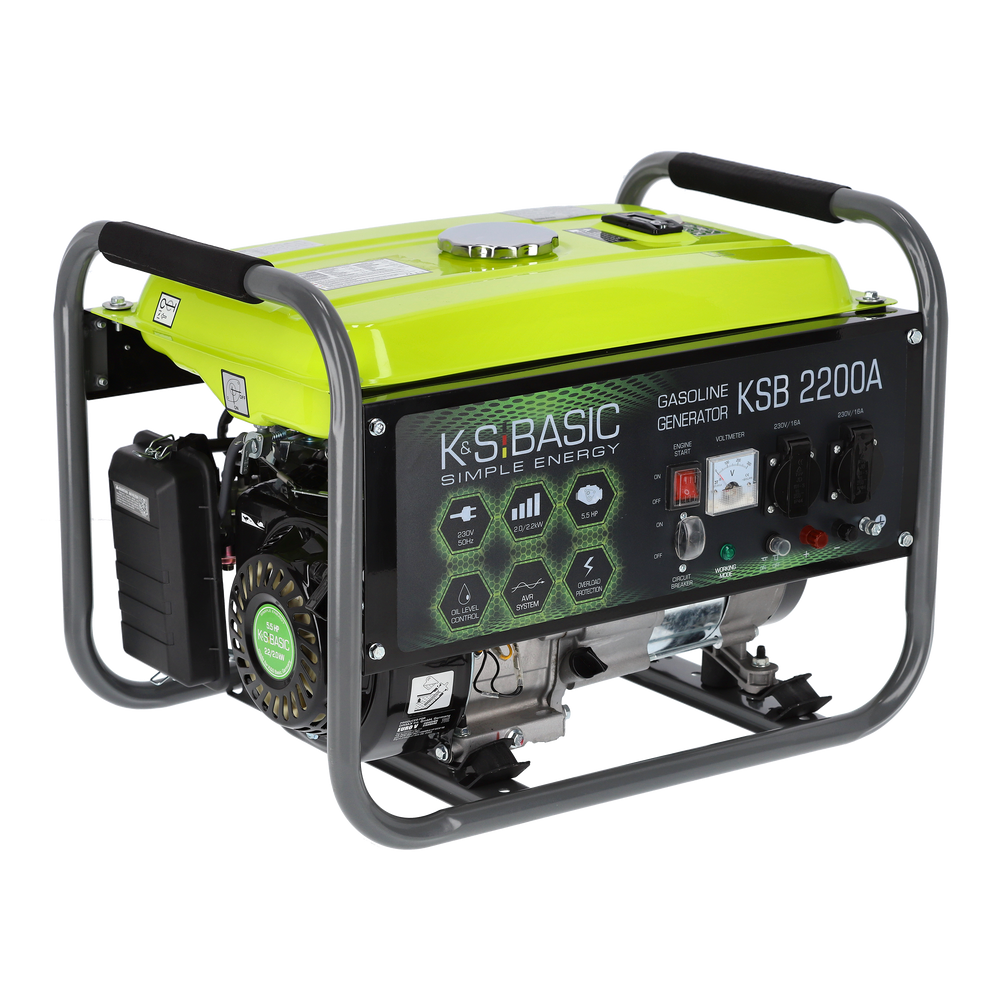 Бензинов генератор „K&S BASIC“ KSB 2200A