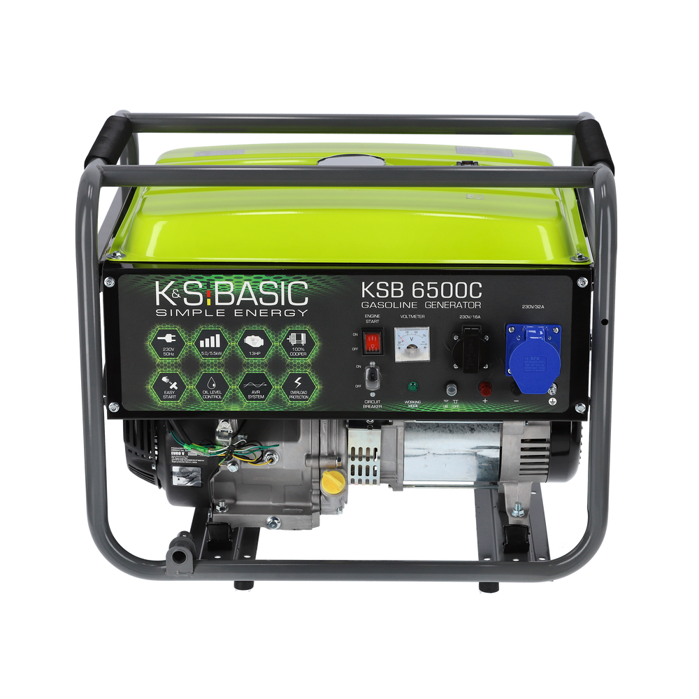 Groupe électrogène à essence KSB 6500C