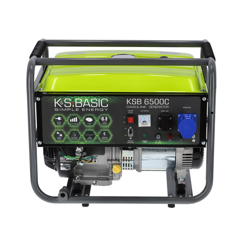 Benzingenerátor „K&S BASIC” KSB 6500C