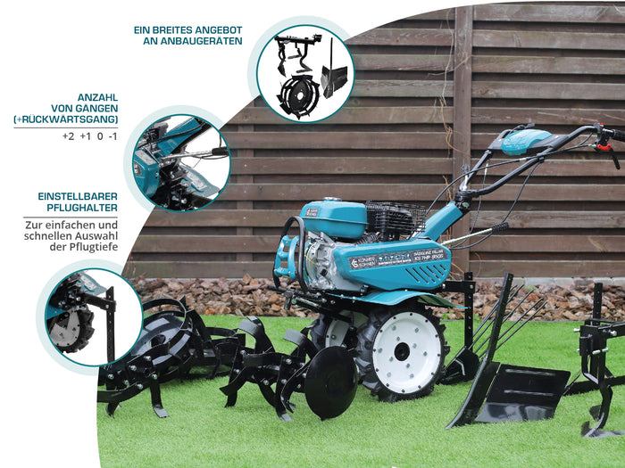 Benzínový kultivátor KS 7HP-950S (Repasovaný, dobrý stav)