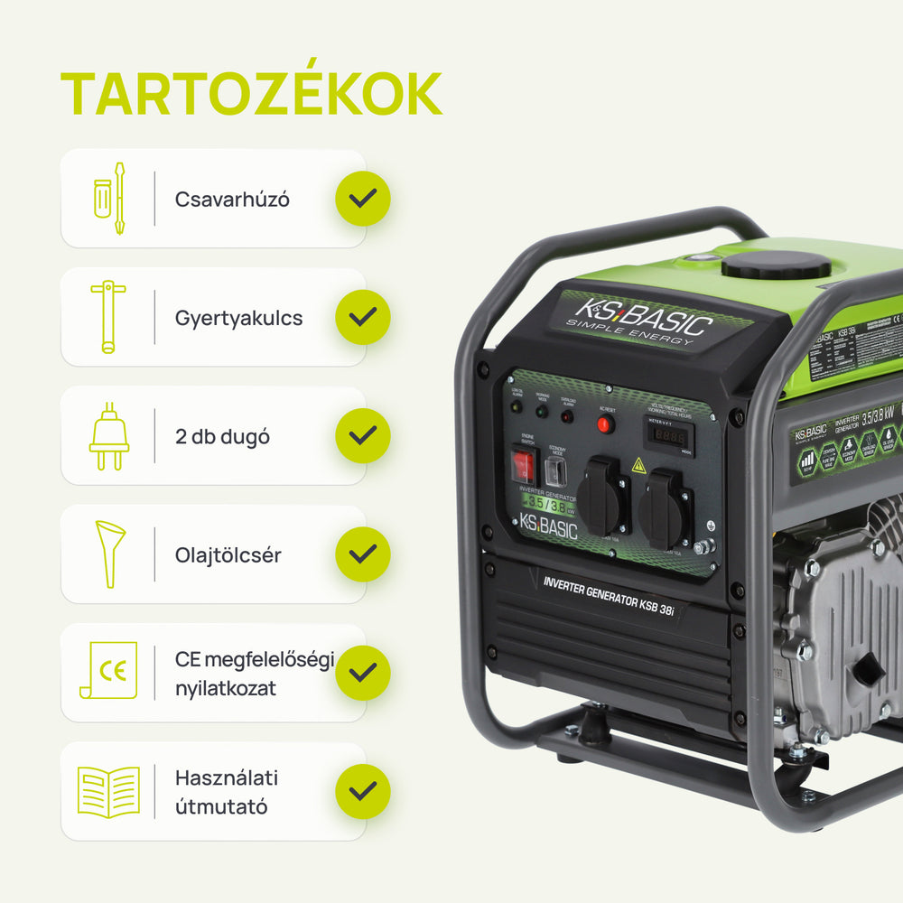 Inverter generátor KSB 38i